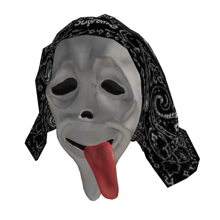Scary Mask + Black Bandana