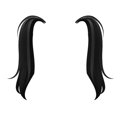 Black Pigtails Extension Roblox Item Rolimon s