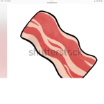 Bacon breakfast lunch and dinner group