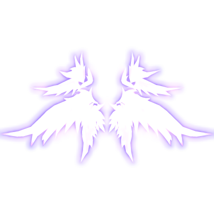 Glowing Emissive Seraphim Angel Wings (Purple)