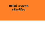 ..Mini Event Hosting studios..