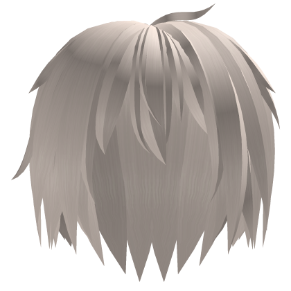 emo anime protagonist boy hair messy blonde Roblox item