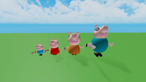 Survival The Family Peppa Pig! - Roblox