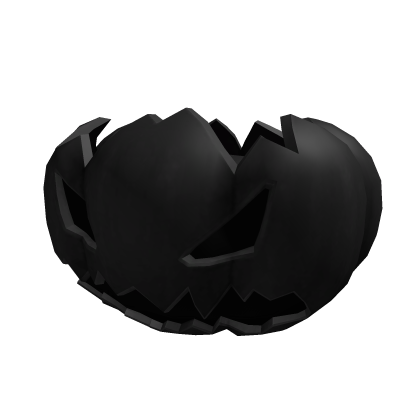 Black Spooky Pumpkin Head | Addon