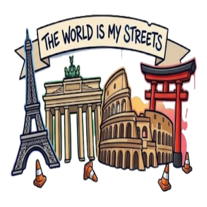 The World is my Streets spray Roblox decal