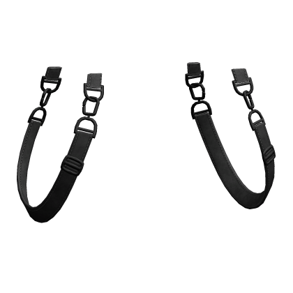 Black Suspender Waist Straps thumbnail
