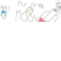 fly to moon icon