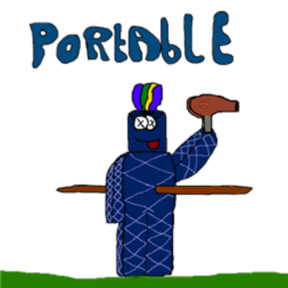 Portable Cartoon Roblox decal