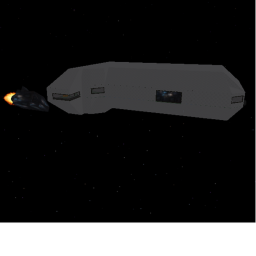 attack on a spaceship