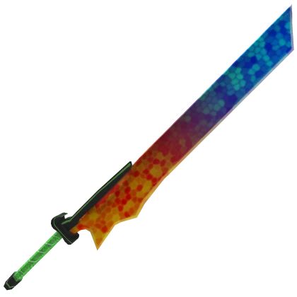 Omega Rainbow Sword Roblox limited item thumbnail