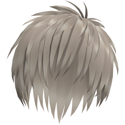 Light Blonde Messy Emo Hair Roblox item