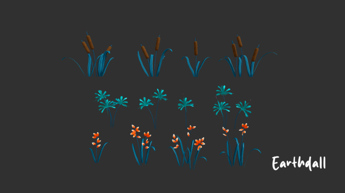 Viridian Forest Collection | Grass and Plants preview 1