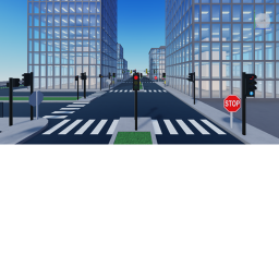 traffic lights city