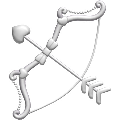 White Cupid Bow Roblox item