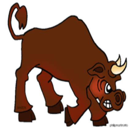 Cartoon bull Roblox decal