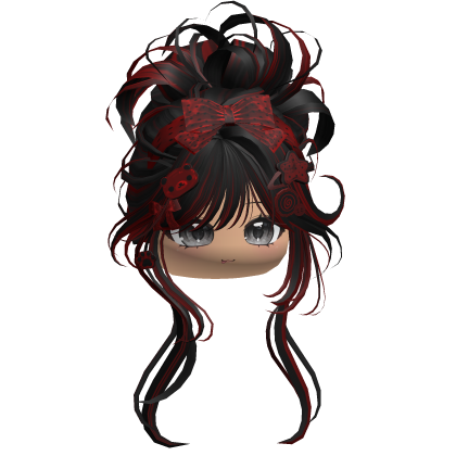 Igari Mori Kei Shoujo Bun (Black&Red) Roblox item