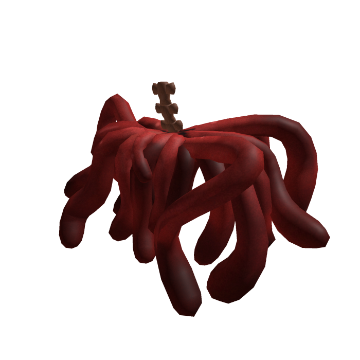 Le Rouge Brand Director's Neck Red/Tentacles