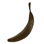 brown fruit with a face