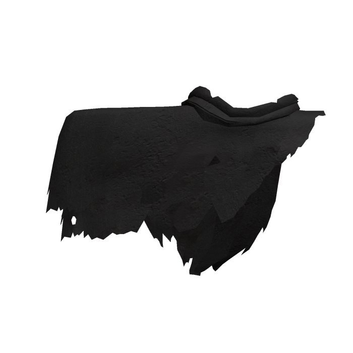 Dark torn cloak