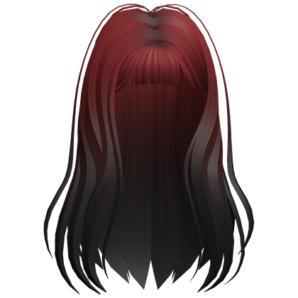 Soft Straight Hair Red to Black thumbnail