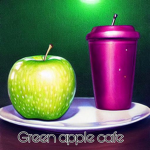 GreenApple Cafe.
