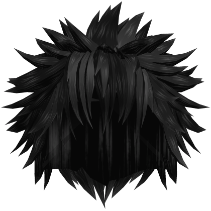 Black Spiky Vkei Anime Hair 22 Roblox item