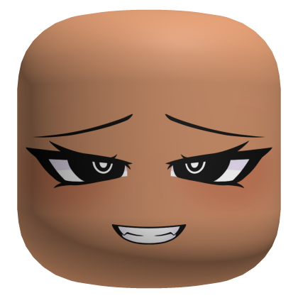 Devious Smile Face - Nougat Roblox item