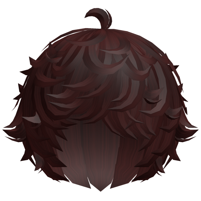 cute dark red kawaii messy lamb curly wavy hair