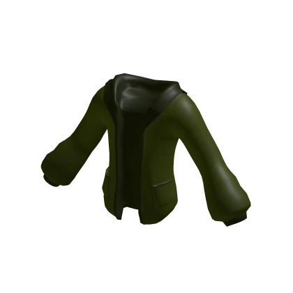 🐢 Olive Green Open Jacket 🐢 | Roblox Item - Rolimon's
