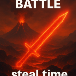 Steal time and flex your sword