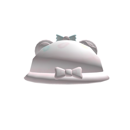 ✿ : cutesy sprinkle cream bear hat