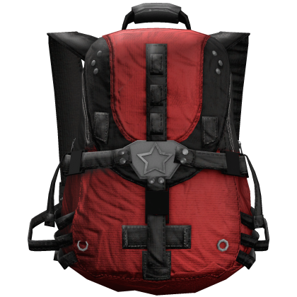 Cyberpunk Tactical Backpack (Red)