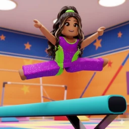 Rainbow Gymnastics Playground & Dance Roleplay icon