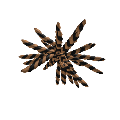 Two Strand Bun 2/2 [Black & Blonde] Roblox item