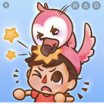 True flamingo fans!