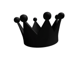 Black Flying Crown