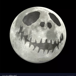 Untitled scary moon game