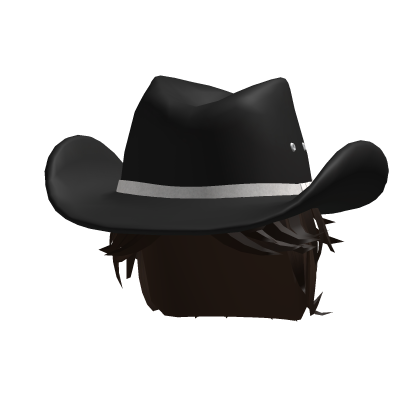 Messy Hair + Cowboy Hat