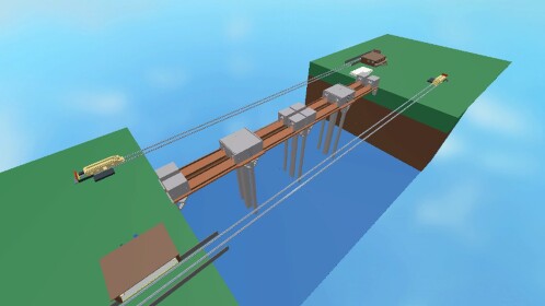 BridgeCrossing2 CTF! With trains :D