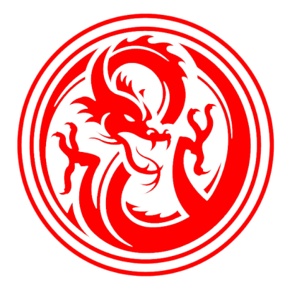 Chinese dragon logo Roblox decal