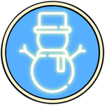 Snowman Minigame Badge ⛄