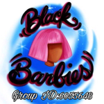 -Black barbies