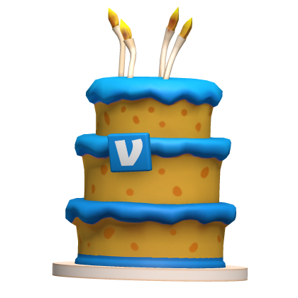 Venmo Cake Top Hat