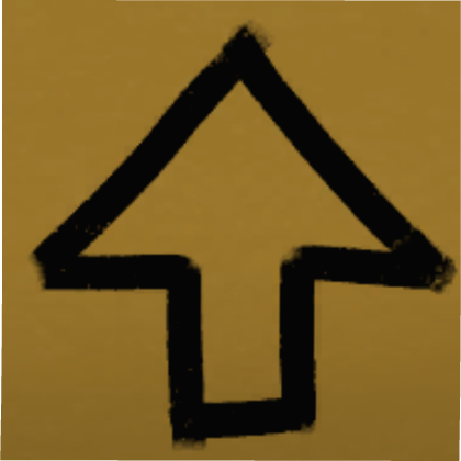 Sticky note | Arrow