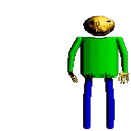 Baldi@7 cursed baldi Roblox decal