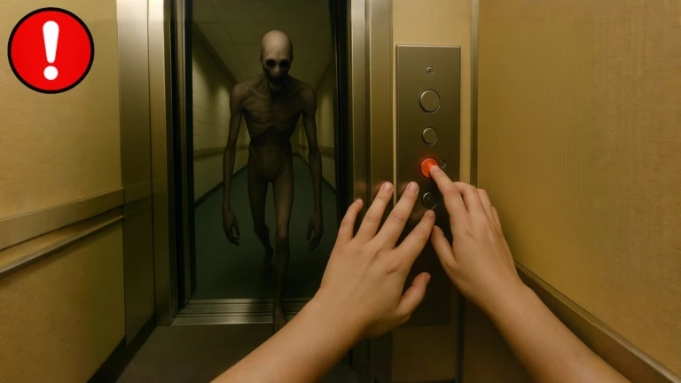 Horror Elevator 😱 [SCARY]!