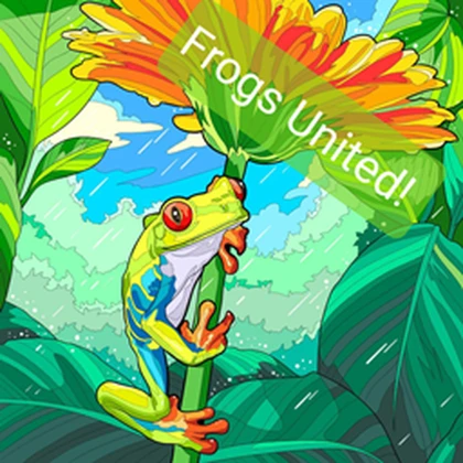 Frogs Unite! Roblox group icon