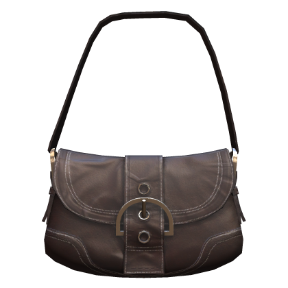 ♡ Cute Aesthetic Designer Y2K Leather Bag in Brown