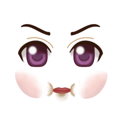 Expressions │Cheeks (girl) Roblox decal