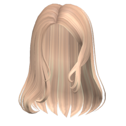 Material Girl Blonde Hair Roblox decal
